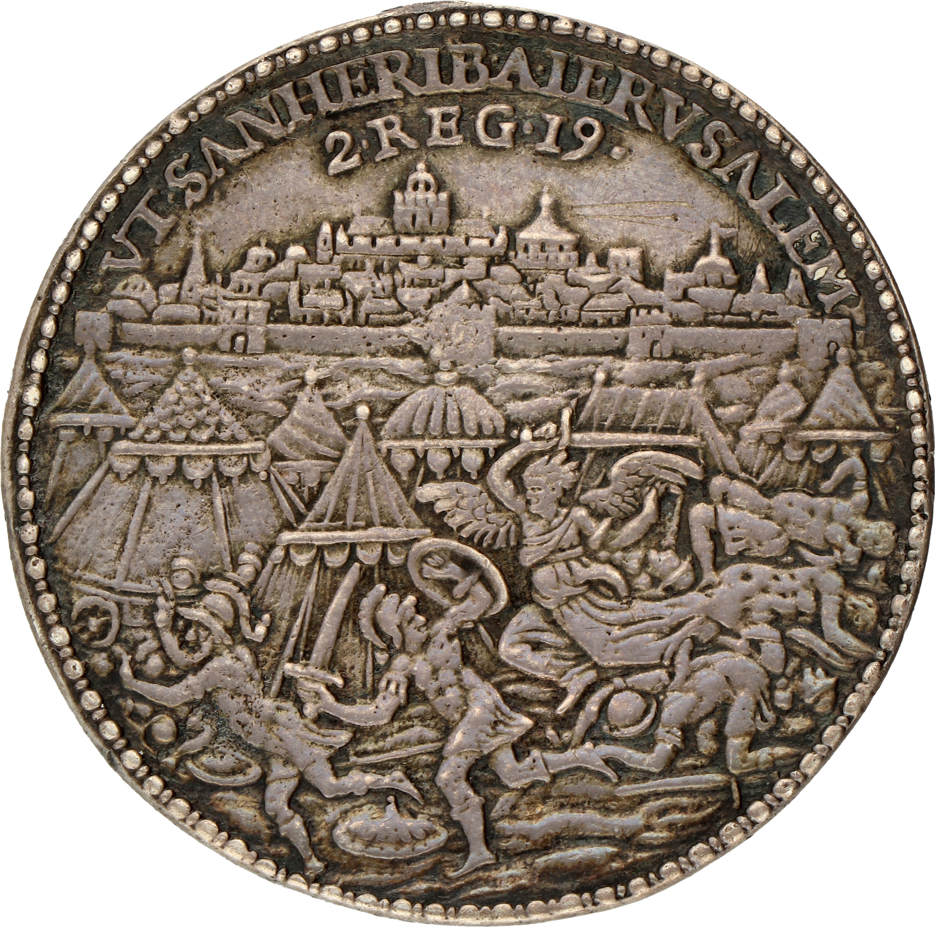 Nederland. Leiden. 1574 (1584). Leiden belegerd en ontzet.