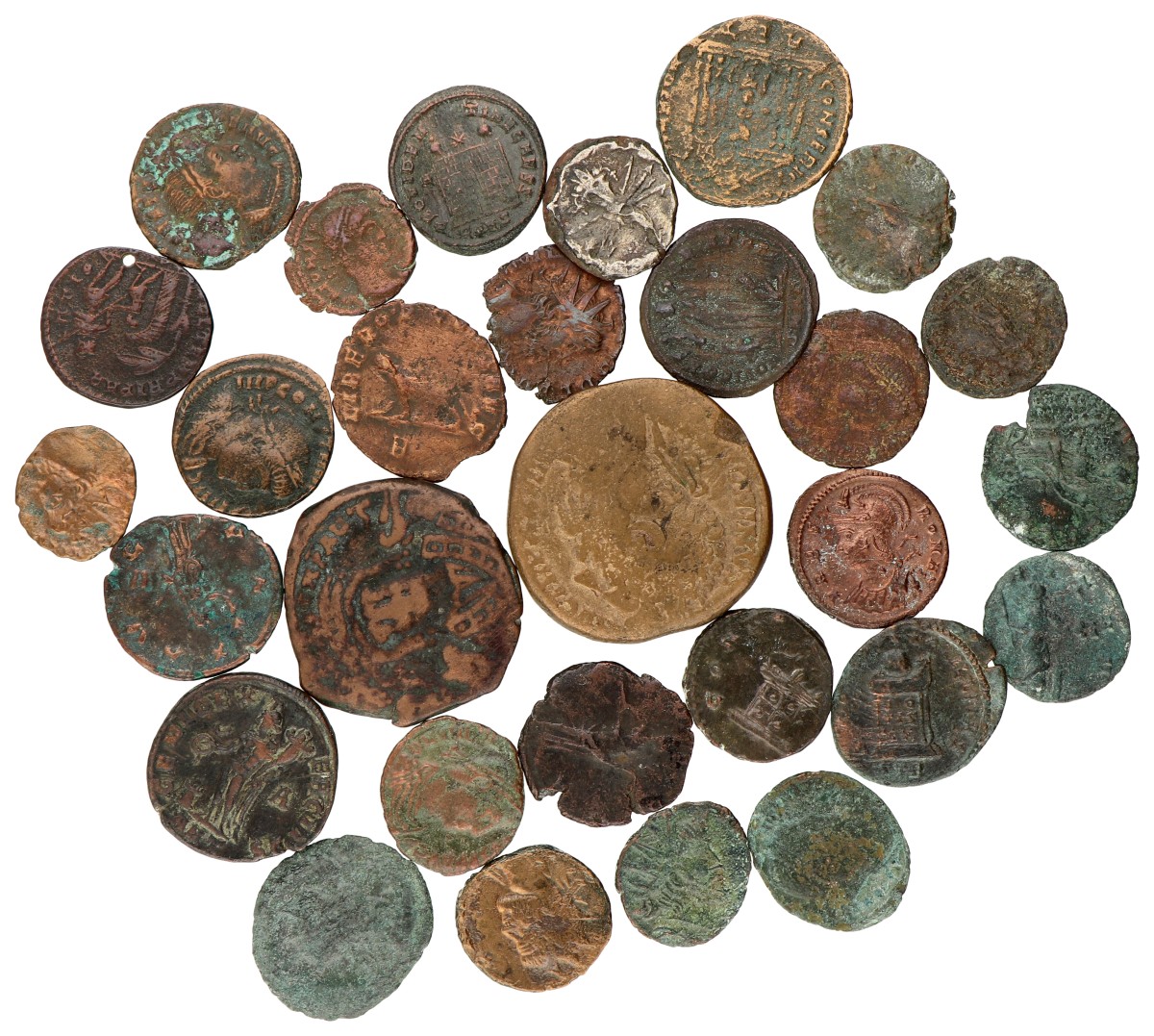 Roman & Byzantine empire. Lot (29) Various bronzes.