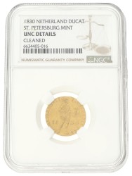 Gouden Dukaat. Willem I. 1830. UNC details.