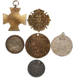 World. Mostly Europe. 19th & 20th century. Lot (7) Medals.