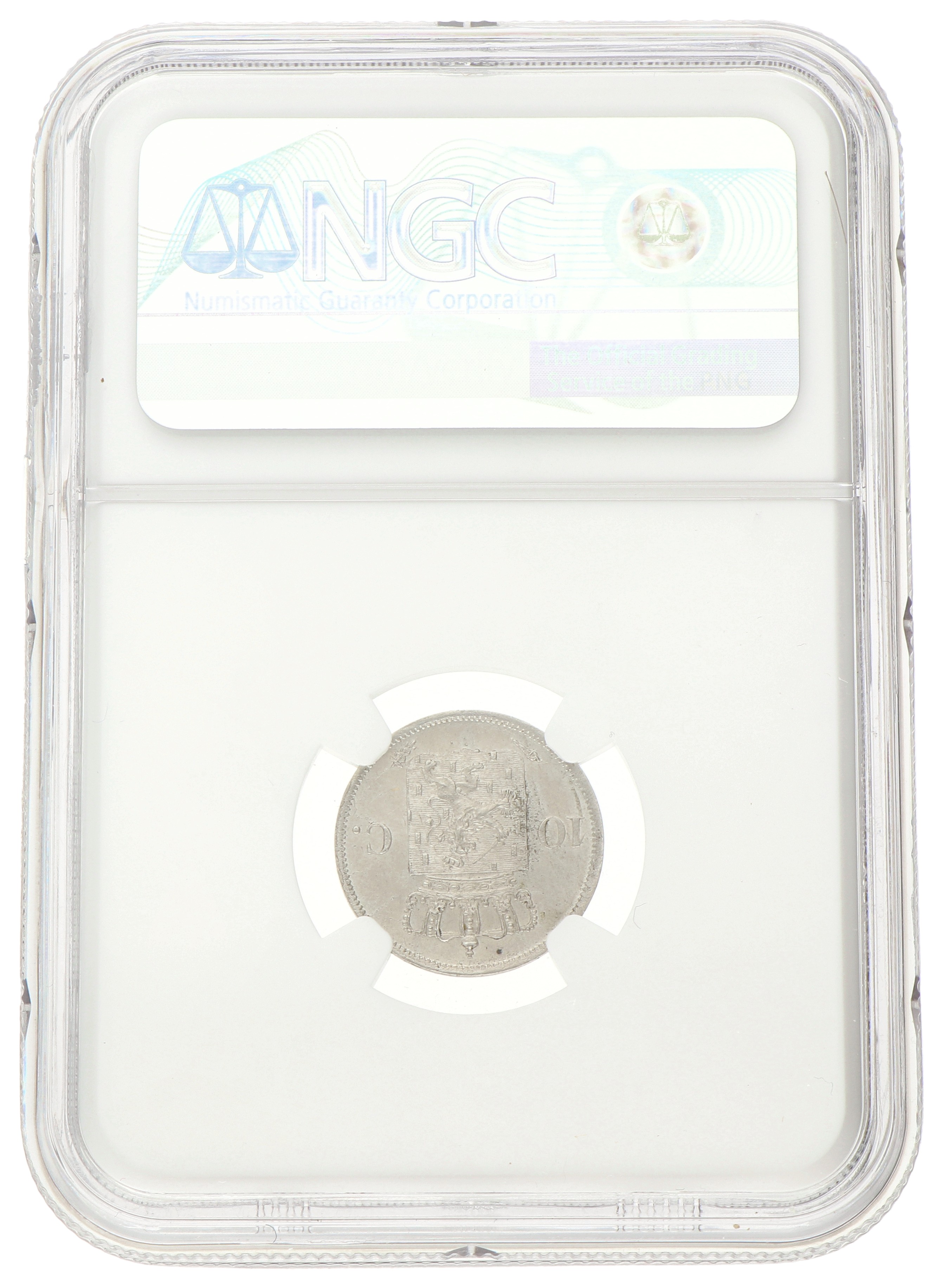 10 Cent. Willem I. 1828 U. MS 62.