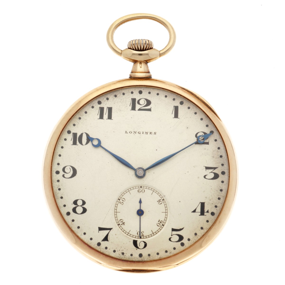 No Reserve - Longines 5 Grand Prix 14K. - Heren zakhorloge - 1916.