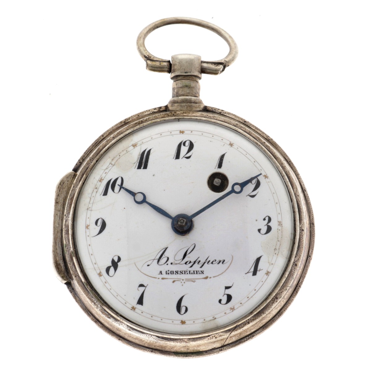No Reserve - A. Loppen A. Gosselies Snek - Heren zakhorloge. 