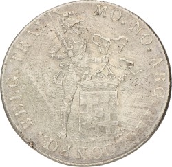 Zilveren Rijksdaalder. Willem I. 1816. Zeer Fraai +.