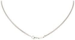 Chopard 'Happy Spirit' 18K witgouden hanger aan collier bezet met ca. 0.56 ct. diamant.