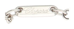 Chopard 'Happy Spirit' 18K witgouden hanger aan collier bezet met ca. 0.56 ct. diamant.