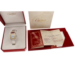 No reserve - Cartier Santos 82036283 - Dames horloge - 1993.