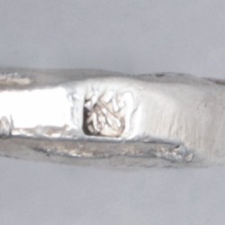 Druivenschaar zilver.