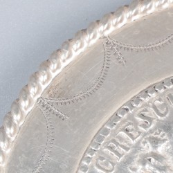 2-delige set broekstukken - streekdracht Walcheren, zilver.
