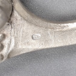 Druivenschaar zilver.