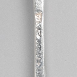 Zilveren dinerlepel, Dirk van Gameren, Utrecht 1767.