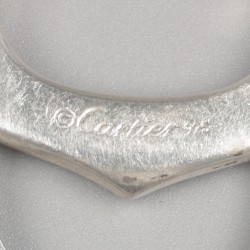 Must de Cartier ''C'' geldclip, zilver.