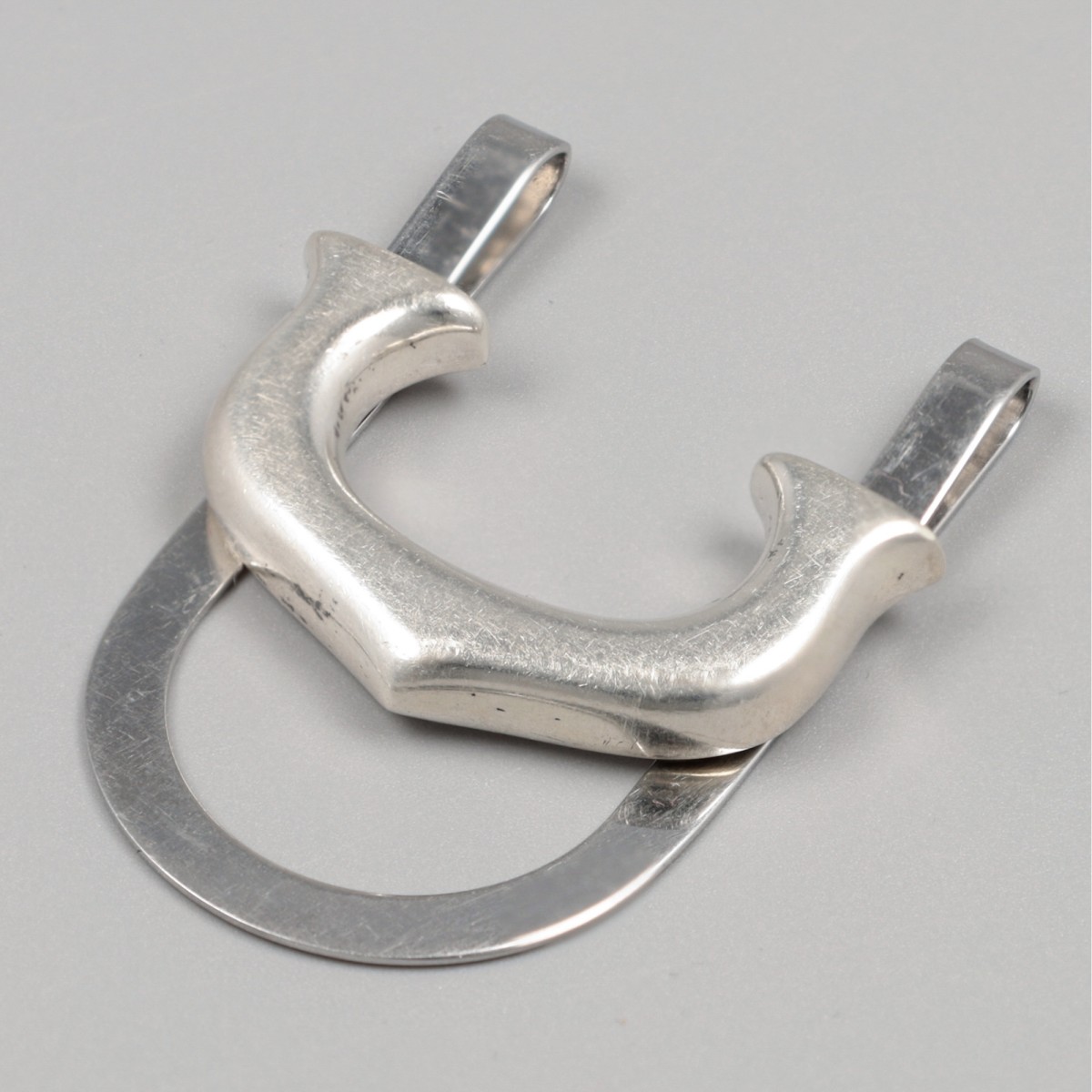 Must de Cartier ''C'' geldclip, zilver.