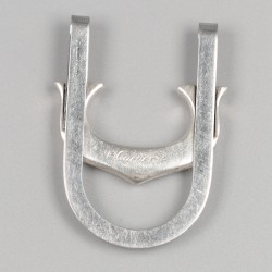 Must de Cartier ''C'' geldclip, zilver.