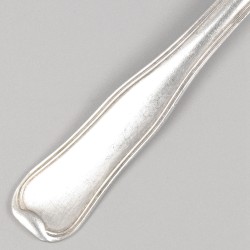 Georg Jensen 5-delige set visvorken, model Old Danish, zilver.