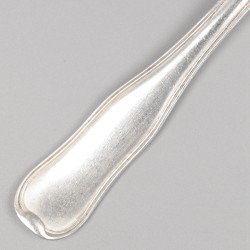Georg Jensen 7-delige set dinervorken, model Old Danish, zilver.