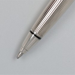 Cartier limited edition vulpen & ballpointpen "Louis Cartier", verzilverd.