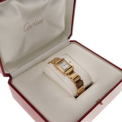 No reserve - Cartier Tank Française 18K. 2385 - Dames horloge