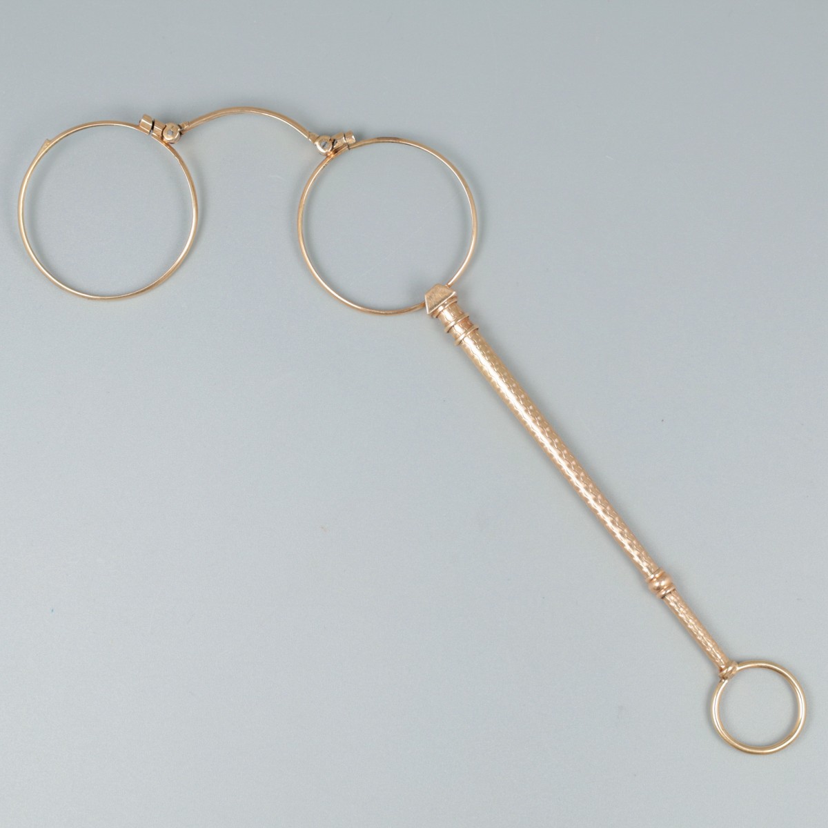 Lorgnette goud.