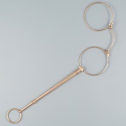 Lorgnette goud.