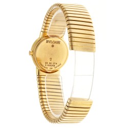 No reserve - Bvlgari Tubogas 18K. BB 26 2T - Dames horloge