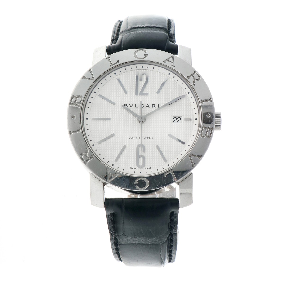 No reserve - Bvlgari BB42SL - Heren horloge