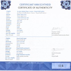 Nederland. 65 jaar nijntje Zilver 1 ounce – Royal Delft editie. 2020.