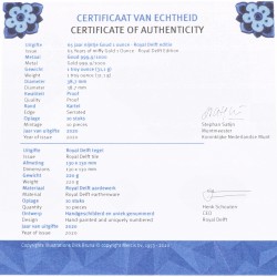 Nederland. 65 jaar nijntje Goud 1 ounce – Royal Delft editie. 2020.