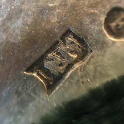 Beugeltas Amsterdam 1790 zilver.