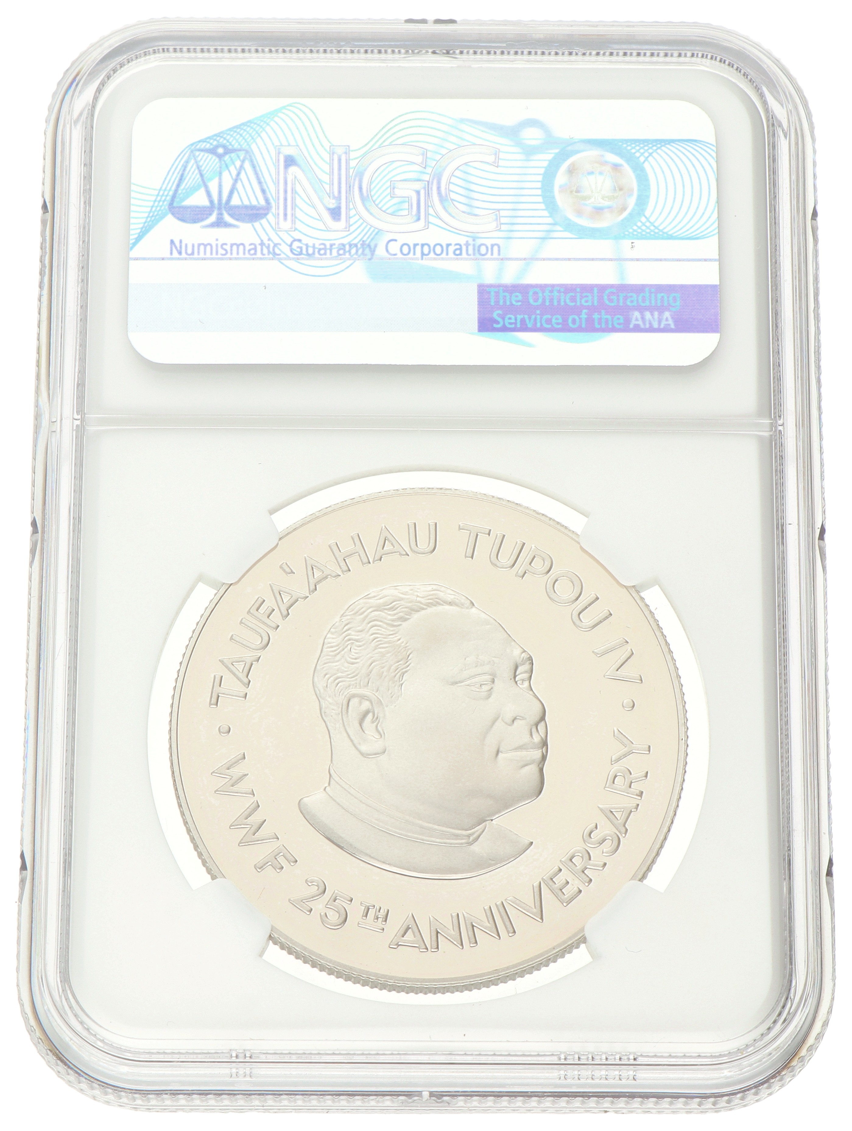 No reserve - Tonga. 2 Pa'anga - World Wildlife Fund. 1986.