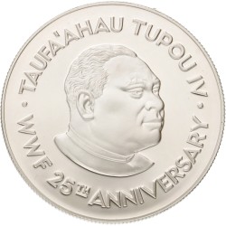 No reserve - Tonga. 2 Pa'anga - World Wildlife Fund. 1986.