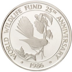 No reserve - Samoa. 10 Dollar - World Wildlife Fund. 1986.