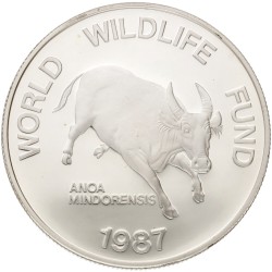 No reserve - Philippines. 200 Pesos - World Wildlife Fund. 1987.