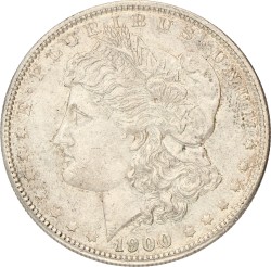 No reserve - USA. Philadelphia. Morgan Dollar. 1900.