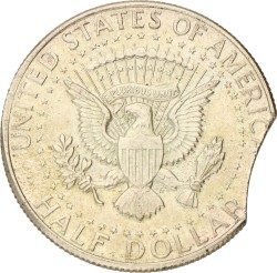 No reserve - USA. Philadelphia. Half Dollar - errorstrike. 1964.