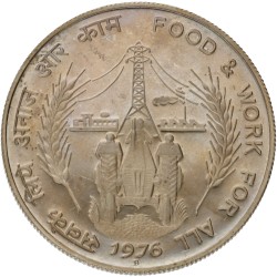 No reserve - India. 10 Rupee - F.A.O. 1976B.