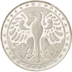 No reserve - Poland. 50 Złotych - PROBA, Fryderyk Chopin. 1972 MW.