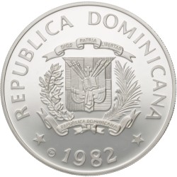 No reserve - Dominican Republic. 10 Pesos - Year of the Child. 1982.