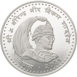 No reserve - Nepal. 100 Rupees - Year of the Child. 1974.