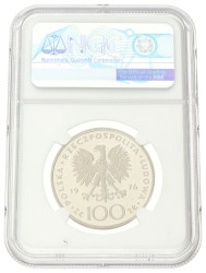 No reserve - Poland. 100 Złotych - Kazimierz Pułaski. 1976.