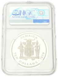 No reserve - Jamaica. 10 Dollars - Year of the Child. 1979.