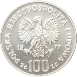 No reserve - Poland. 100 Złotych - Wawel Castle of Krakow. 1977.