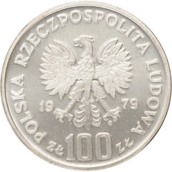 No reserve - Poland. 100 Złotych - Environmental Protection, Lynx. 1979 MW.