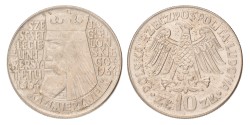 No reserve - Poland. 10 Złotych - Kazimierz Wielki. 1964 - Legends raised.