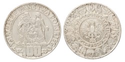 No reserve - Poland. 100 Złotych - Polish Millennium. 1966 MW.