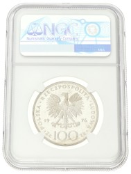 No reserve - Poland. 100 Złotych - Kazimierz Pułaski. 1976 MW.