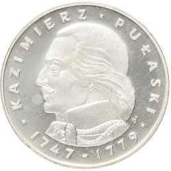 No reserve - Poland. 100 Złotych - Kazimierz Pułaski. 1976 MW.