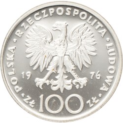 No reserve - Poland. 100 Złotych - Tadeusz Kosciuszko. 1976.