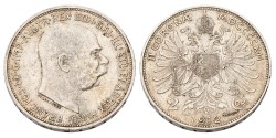 No reserve - Austria. Franz Joseph I. 2 Corona. 1912.