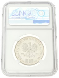 No reserve - Poland. 100 Złotych - Ignacy Jan Paderewski. 1975.